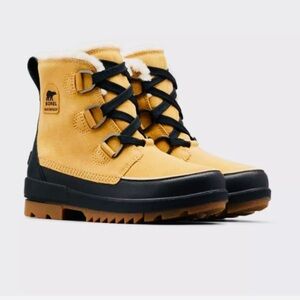 Women's Sorel Winter Snow Boots 1870091-373 Tivoli™ IV WP Boot Curry Leather NEW